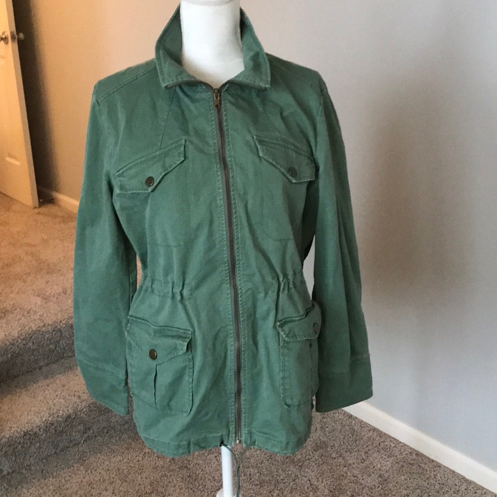 Victoria’s Secret army green parka